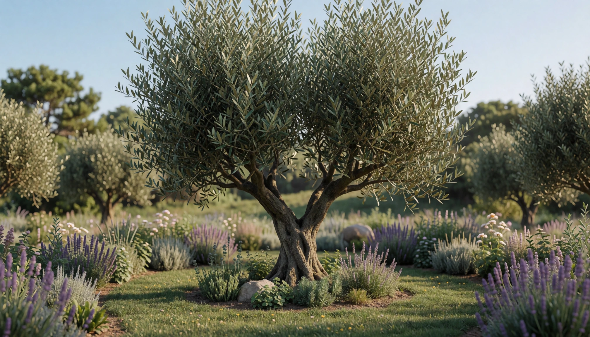Décoration autour d'un olivier : Idées et astuces pour sublimer l'arbre