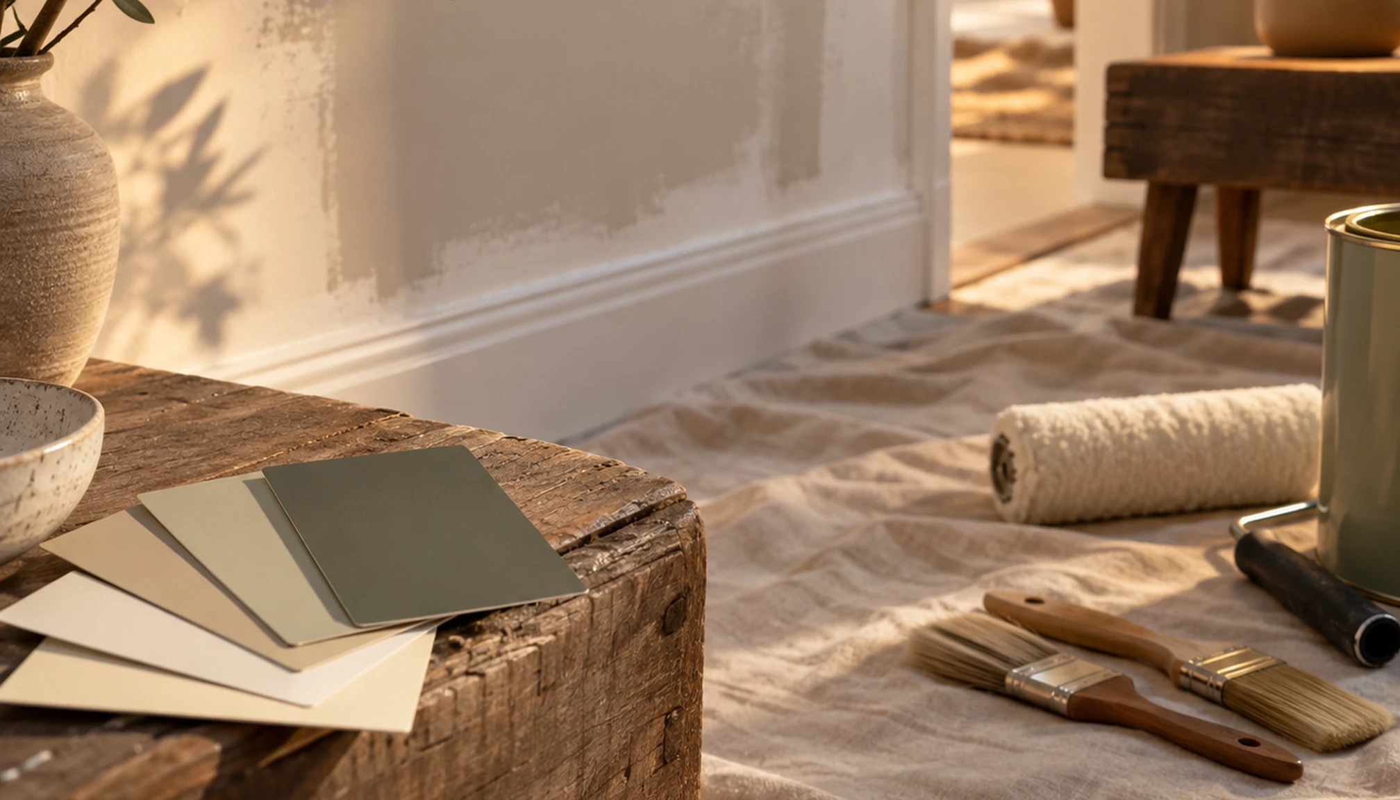 Mise en situation décoration pour Maison prêt à décorer